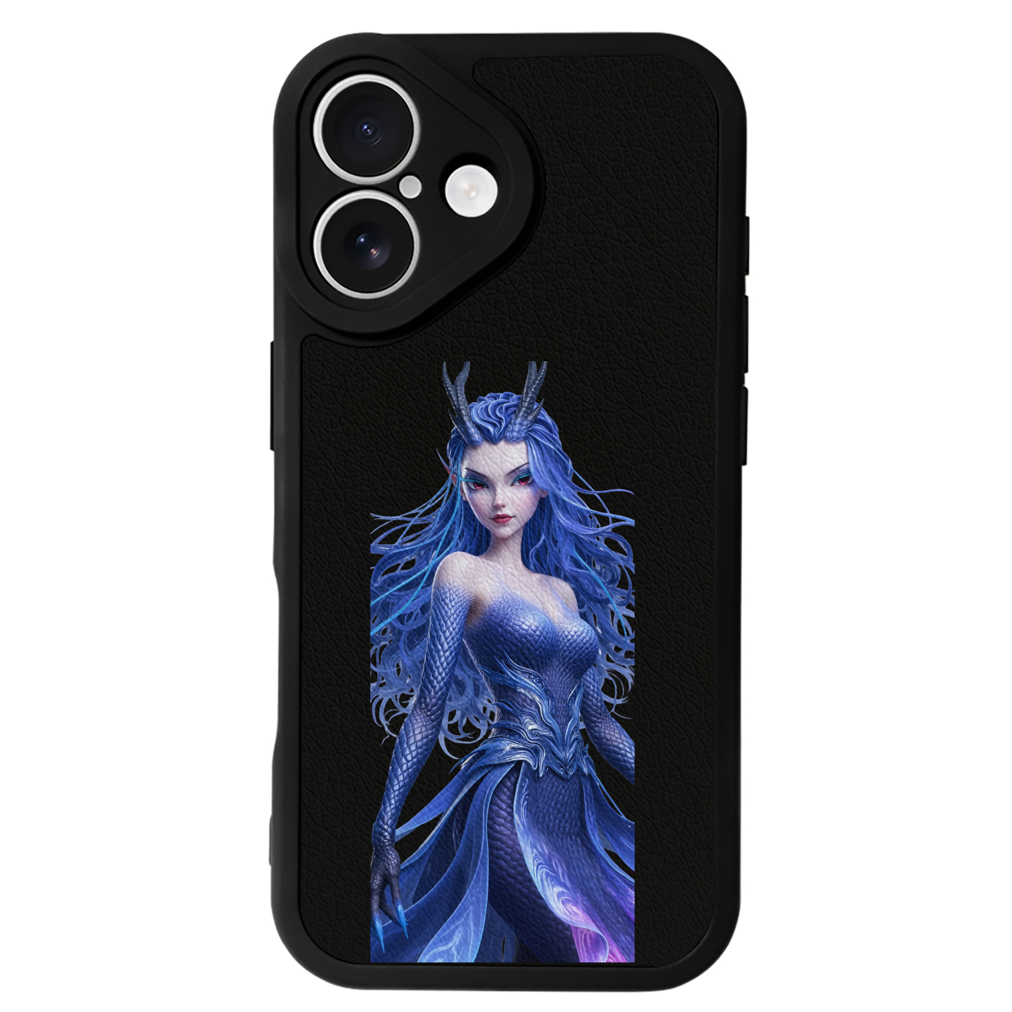 （画像用） Ne Zha 2 ナタ 魔童の大暴れ 【iPhone 16シリーズ対応】シリコンスマホケース（レザー調） 材質：シリコン